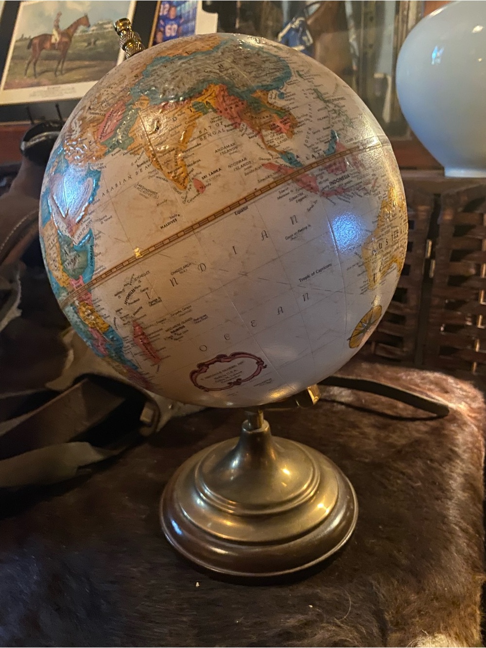 Vintage Globe- England